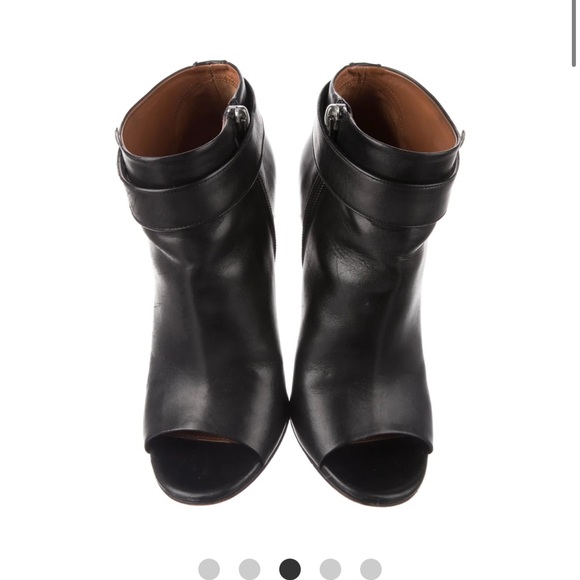 Givenchy Open Toe Shark Tooth Bootie - Picture 10 of 16